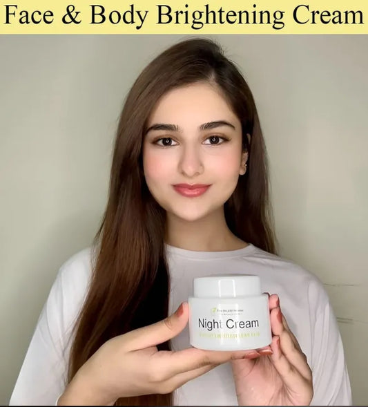 Night Cream The Health Healer Whitening Face an Body for Girls and Men